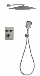 Душевая система скрытого монтажа Grocenberg GB5040NK с Термостатом Vernet (Франция) Никель