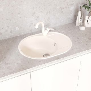 Кухонная мойка Maretti Kitchen KT610-WH, белый