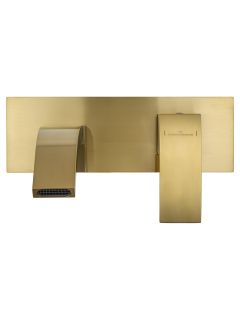 Встраиваемый смеситель для раковины Wonzon & Woghand Fit WW-88869009-BG брашированное золото