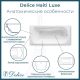 Ванна чугунная Delice Haiti Luxe DLR230637-AS 160х80 с антискользящим покрытием