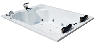 Гидромассажная ванна Royal Bath Hardon De Luxe 200x150см белый RB083100DL