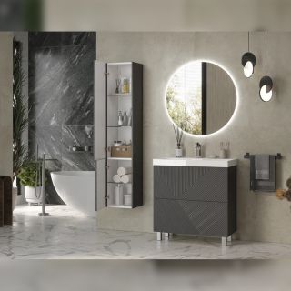 Пенал (35см) Velvex Edge pp.EDG.35, графит