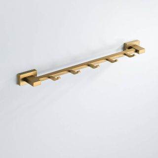 Планка с крючками Shevanik SG5651G золотой сатин