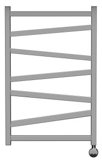 Полотенцесушитель электрический Point Феникс PN15158E П7 50x80см левый/правый хром