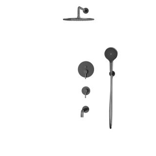 Душевой комплект WHITECROSS Y YSET07TOPGM оружейная сталь