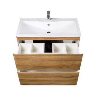 Тумба под раковину BelBagno напольная 90x85см Rovere Rustico ALBANO-900-2C-PIA-RR