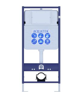 Комплект унитаза с инсталляцией Aquatek Set Aquatek Лира инсталляция Standard INS-0000012 унитаз Лира AQ1155-00 с тонким сиденьем soft-close