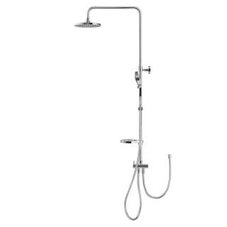 Душевая стойка Swedbe Calypso 5063 без смесителя хром