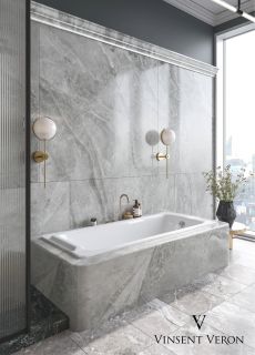 Ванна чугунная Vinsent Veron Italon VIT1707045 170x70см без отверстий для ручек