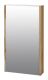 Зеркальный шкаф Misty Ива 45см левый дуб Вотан