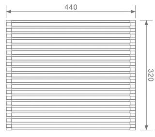 Ролл-мат Raglo R731.44.09 графит