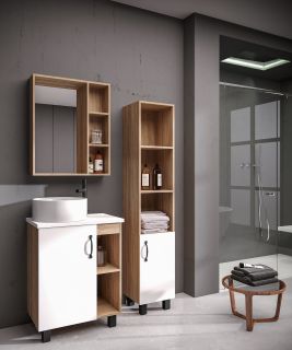 Напольная тумба под раковину Onika Натали 106001 60см ясень таормина