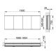 Зеркальный шкаф Keuco Royal Modular 800400190100000 190 см