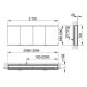 Зеркальный шкаф Keuco Royal Modular 800400210100500 210 см