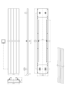 Полотенцесушитель электрический Boheme Flat 725-NB 25x150 см брашированный никель