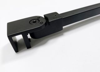 Душевая перегородка ABBER Schwarzer Diamant 100см чёрный AG100BS