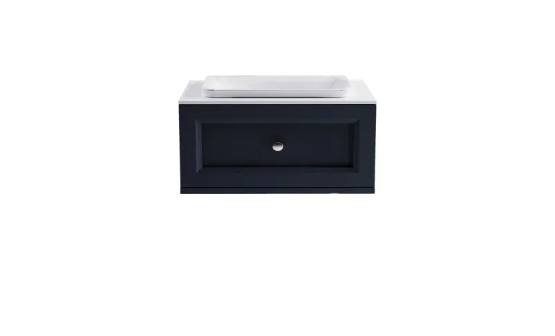 Тумба с раковиной Astra-Form Классик 4631177714023 70 см серый матовый