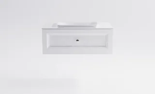 Тумба с раковиной Astra-Form Классик 4631177714153 90 см белый матовый