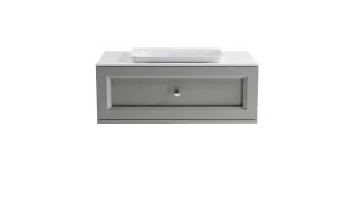 Тумба с раковиной Astra-Form Классик 4631177714122 90 см серый матовый