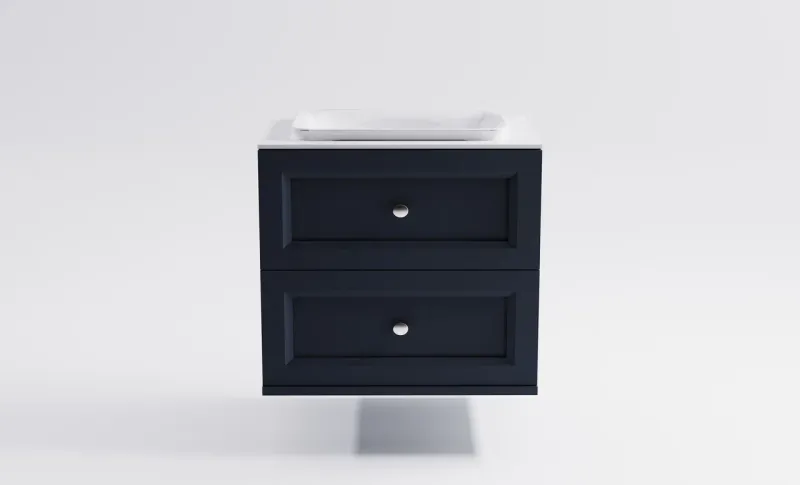 Тумба с раковиной Astra-Form Классик 4631177714320 80 см серый  матовый