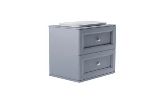 Тумба с раковиной Astra-Form Классик 4631177715679 70 см голубой матовый