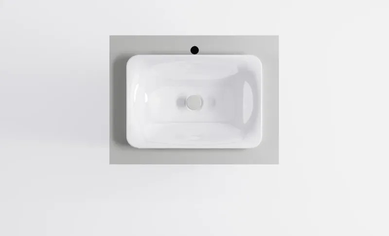 Тумба с раковиной Astra-Form Классик 4631177715440 70 см серый матовый