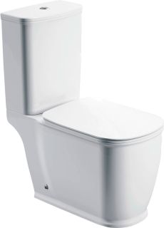 Крышка-сиденье для унитаза BelBagno белая Prado BB10150SC