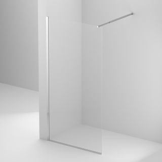 Душевая перегородка BelBagno KRAFT-L-1-110-C-Cr хром