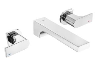 Встраиваемый смеситель для раковины Swedbe Platta 5503 хром