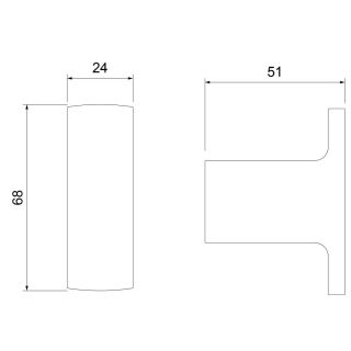 Крючок Timo Torne 43011/00 хром