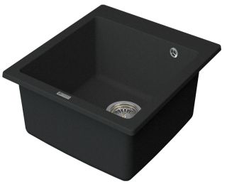 Мойка кухонная Point Моко PN3006B 47 см черный