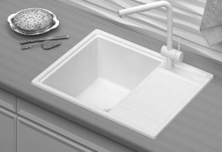 Мойка кухонная Point Стил PN3009B 65 см черный