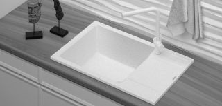 Мойка кухонная Point Велета PN3002GR 78 см графит