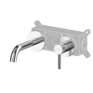 Смеситель для раковины WHITECROSS Y1226NIB брашированный никель