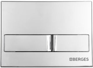 Комплект Berges 4в1 043216: инсталляция NOVUM525 кнопка L3 хром глянец унитаз Mascon Rimless сиденье Toma Slim SO