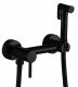 Гигиенический душ со смесителем Haiba HB5510-7 чёрный матовый