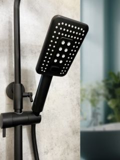 Душевая система с термостатом AltroBagno Lamberto 030418 NeOp черный матовый