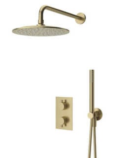 Душевая система Cezares LEAF-DSIP-T-25-SR Золото