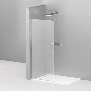 Душевая перегородка CEZARES LIBERTA-L-1-105-120-C-Cr кронштейн 120см