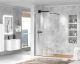 Душевая перегородка CEZARES LIBERTA-L-1-110-120-C-NERO кронштейн 120см