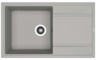 Кухонная мойка Florentina Липси 860 грей