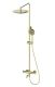Душевая стойка Wonzon & Woghand WW-88739903-BG с термостатом брашированное золото