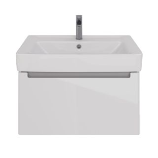 Тумба под раковину Lemark Buno mini LM05BM80T 80 см белый глянец