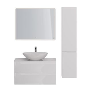 Зеркало Lemark Element LM100Z-E 100  см подвесное с подсветкой