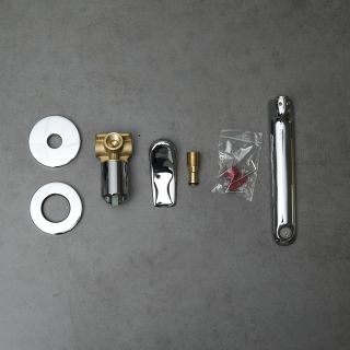 Встраиваемый смеситель для раковины Lemark Ortus LM11326C хром