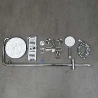 Душевая стойка Lemark Ortus LM11360C хром