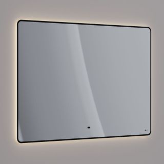 Зеркало Lemark Mioblack LM120ZM-black 120 см подвесное с подсветкой