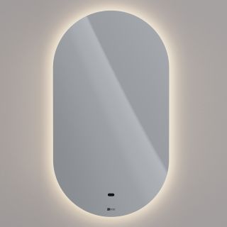 Зеркало Lemark Olsa LM55Z-O 55 см подвесное с интерьерной подсветкой