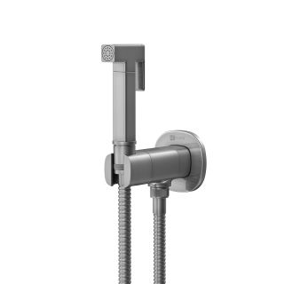 Гигиенический душ со смесителем Lemark Solo LM7172GM графит