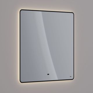 Зеркало Lemark Mioblack LM80ZM-black 80 см подвесное с подсветкой